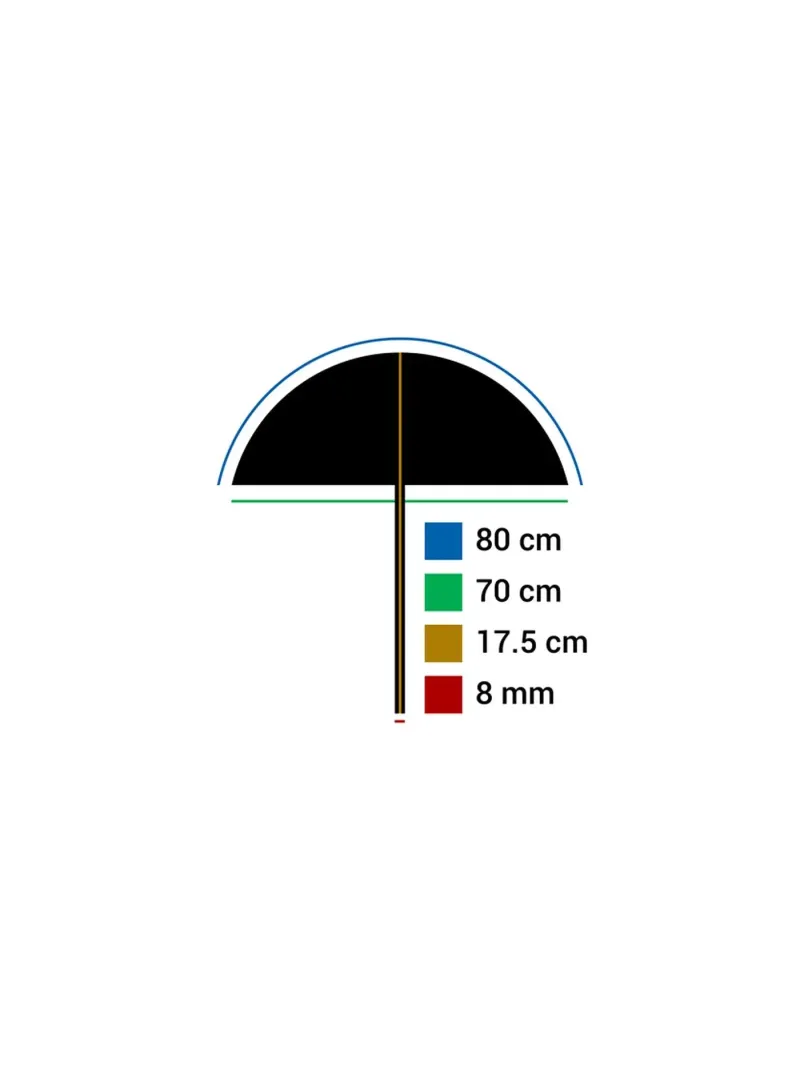 Godox UB-105W white parabolic umbrella | D'Aponte | Umbrellas