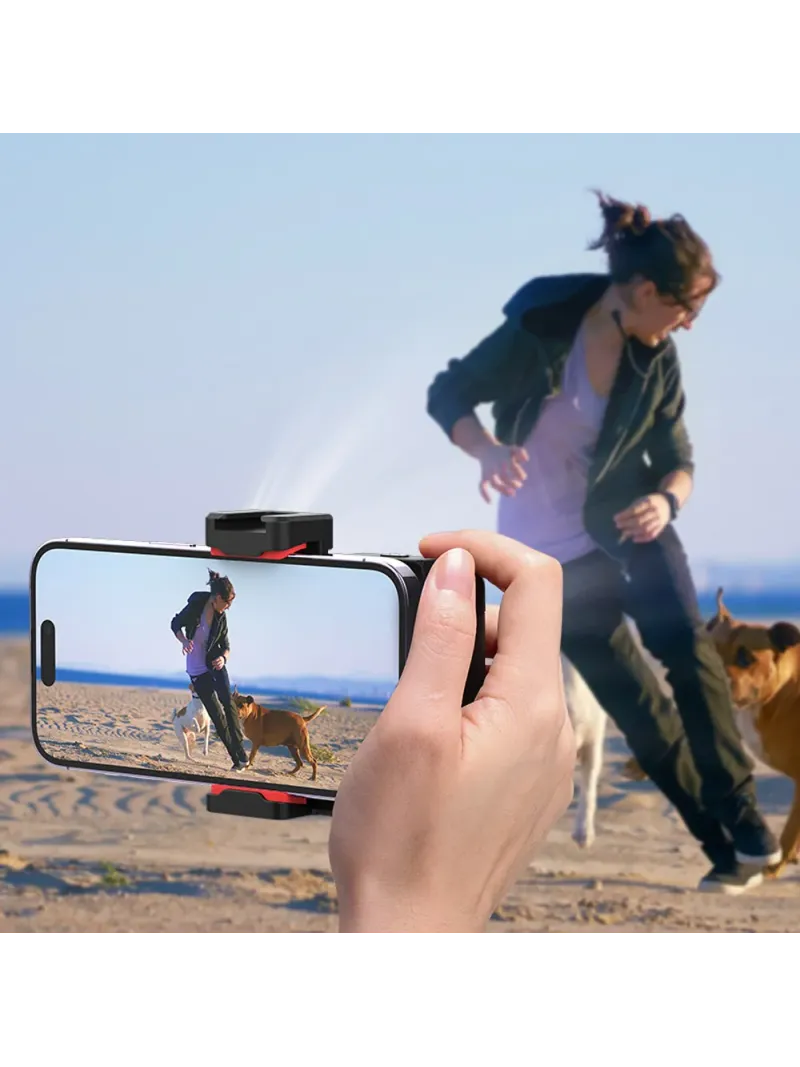 ULANZI CG-02 Impugnatura per fotocamera per smartphone con luce di riempimento