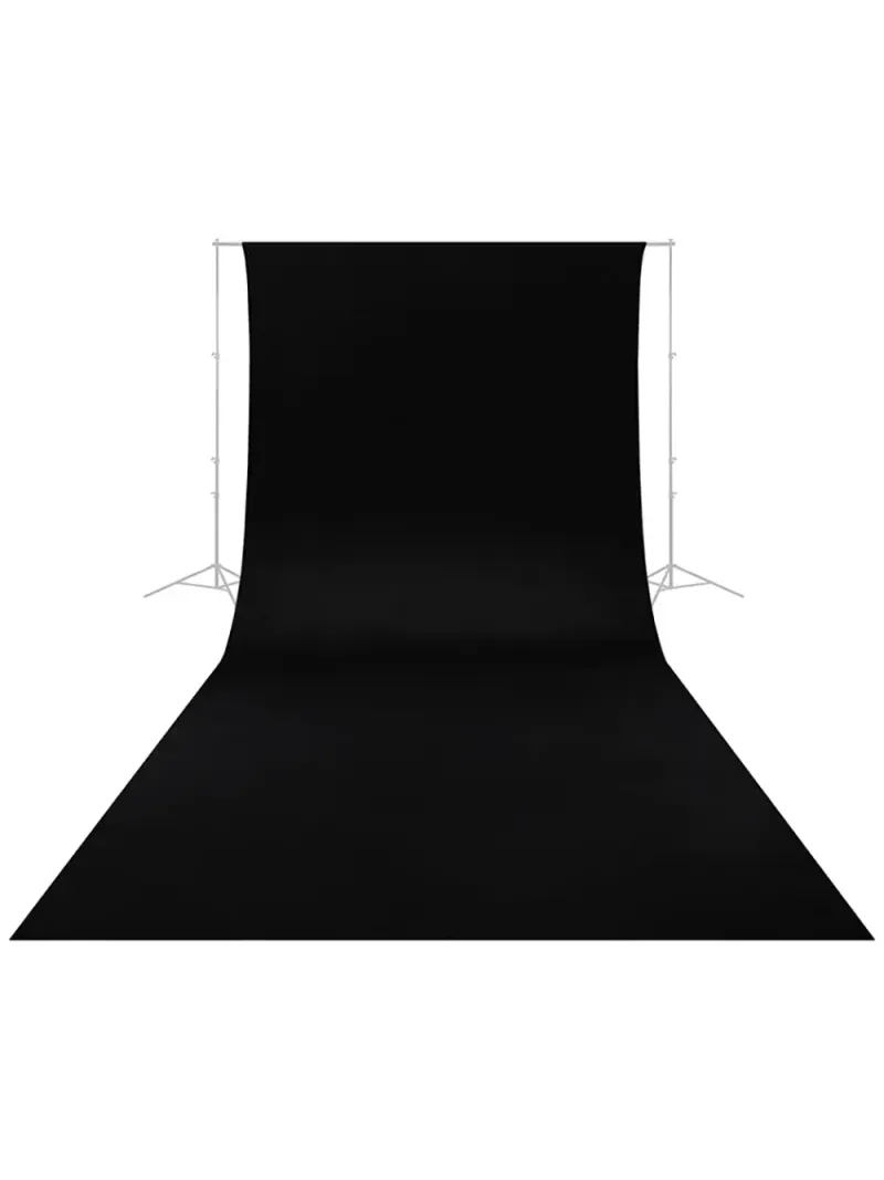 Acquista ora D'APONTE FONDALE IN COTONE NERO 260X600cm su daponte.biz