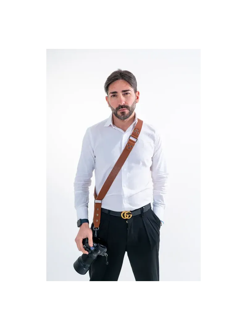 NICE ONE EASY – Single Shoulder Bag, fabric and leather, Blue | D'Aponte | Shoulder, Camera Strap and Accessories