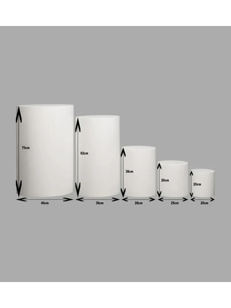 Acquista ora D'APONTE POSING PROPS Cilindri Kit da 5 su daponte.biz