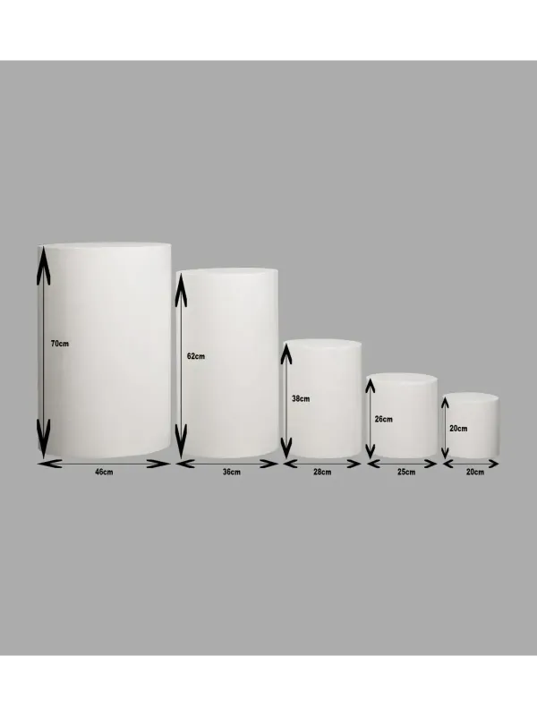 D'APONTE POSING PROPS Cylinder Kit of 5