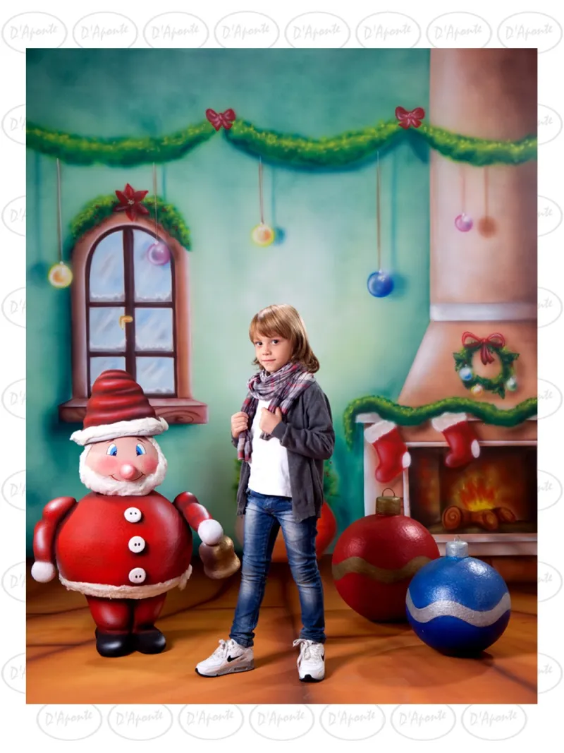 D'APONTE CHRISTMAS CANVAS BACKDROP SB 12-235 | D'Aponte | Scenographic – SB