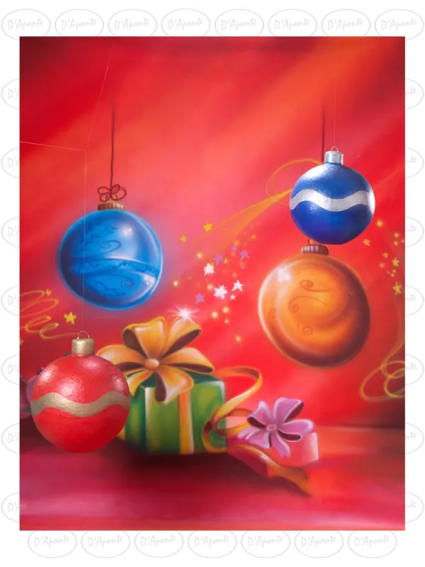 D'APONTE CHRISTMAS CANVAS BACKDROP SB 12-233 | D'Aponte | Scenographic – SB
