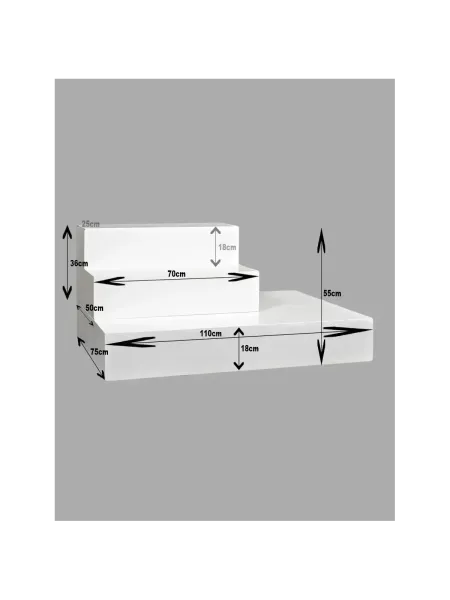 D'APONTE POSING PROPS Kit Gradini e Pedana 2