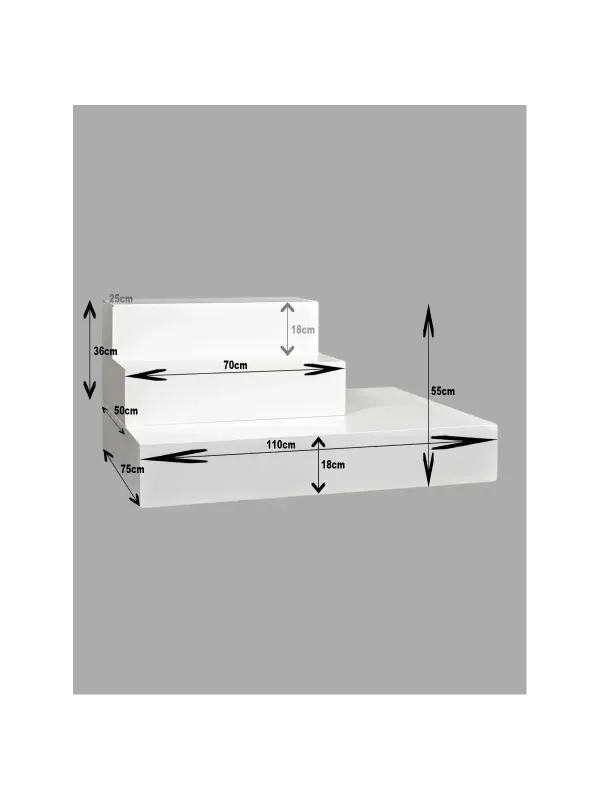 D'APONTE POSING PROPS Kit Gradini e Pedana