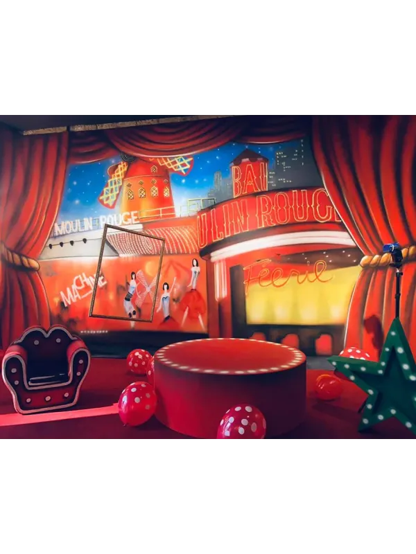 D'APONTE MOULIN ROUGE h. 260X500cm