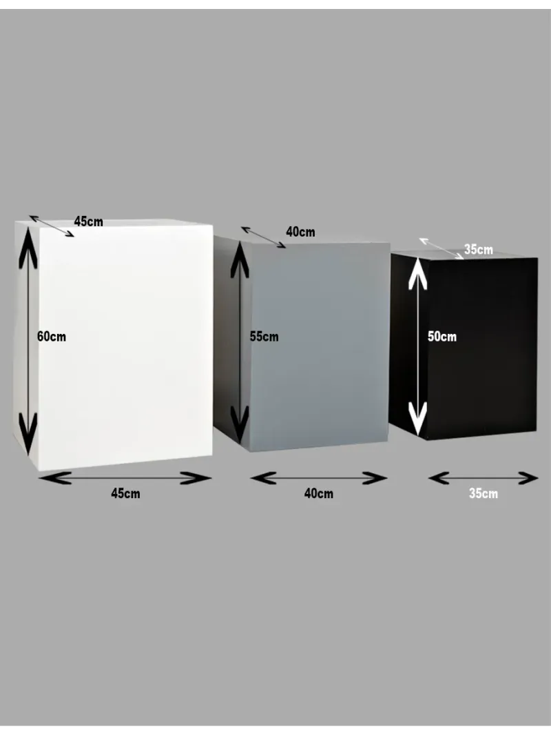 D'APONTE POSING PROPS Blocchi Kit da 3 colori