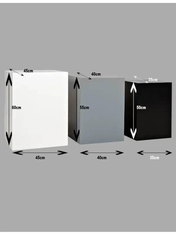 D'APONTE POSING PROPS Blocchi Kit da 3 colori