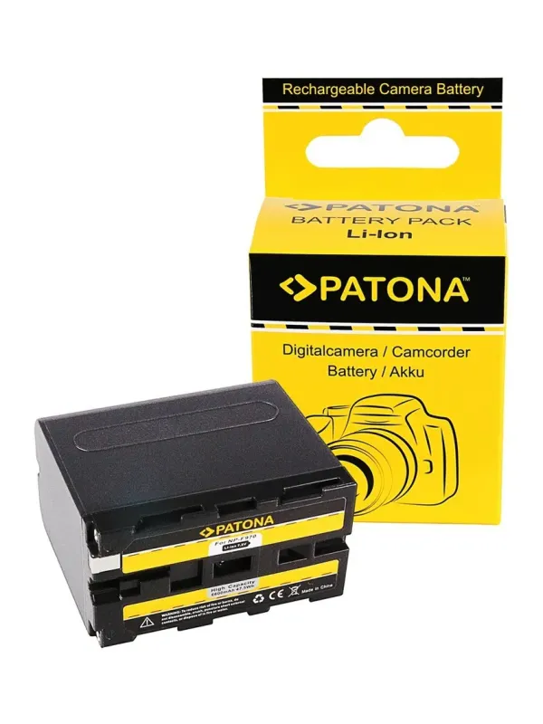 PATONA BATTERY SONY NP-F970 6600 MAH / 47.5 WH / 7.2V