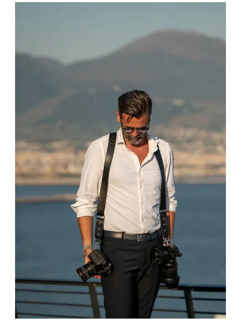NICE ONE Shoulder Strap Double Power Black | D'Aponte | Shoulder, Camera Strap and Accessories
