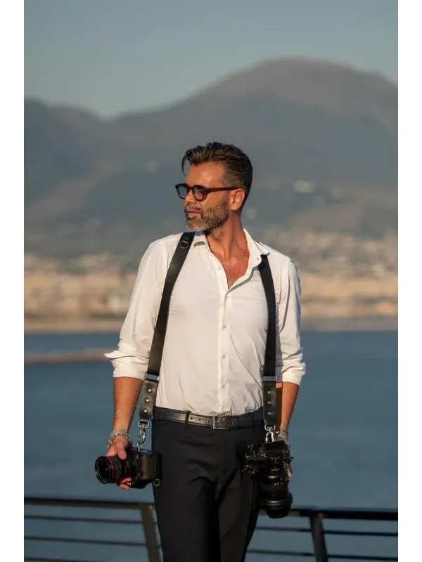 NICE ONE Shoulder Strap Double Power Black | D'Aponte | Shoulder, Camera Strap and Accessories