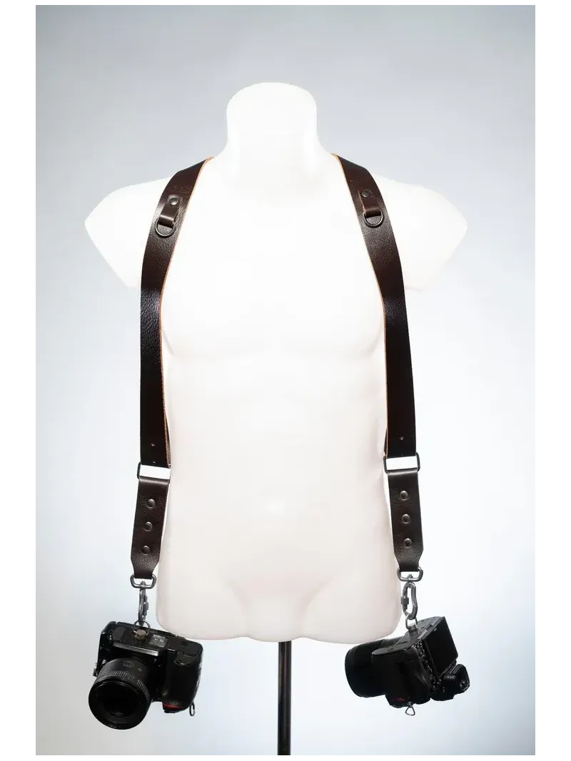 NICE ONE Shoulder Strap Double Power Brown | D'Aponte | Shoulder, Camera Strap and Accessories