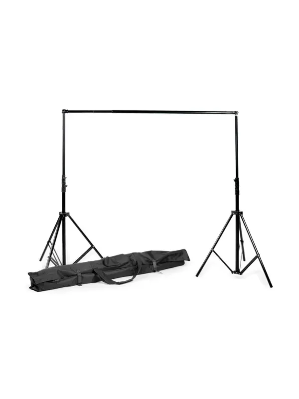 MANFROTTO Background Kit in Black Aluminum | D'Aponte | Supports and Backdrop Holder Systems