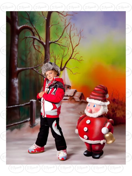 D'APONTE CHRISTMAS CANVAS BACKDROP SB 12-214 | D'Aponte | Scenographic – SB