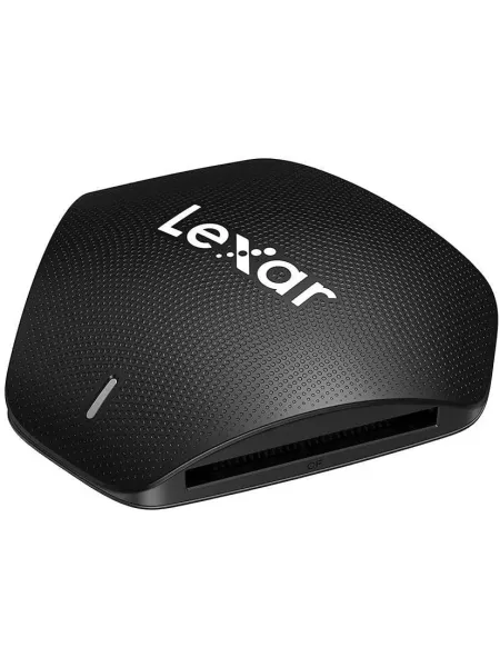 LEXAR Professional Multi-Card 3-in-1 USB 3.1 Reader lettore di schede USB 3.2 Gen 1 (3.1 Gen 1) Type-C Nero