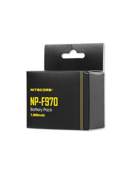 NITECORE NP-F970 Batteria 7800mAh 56.2Wh 2
