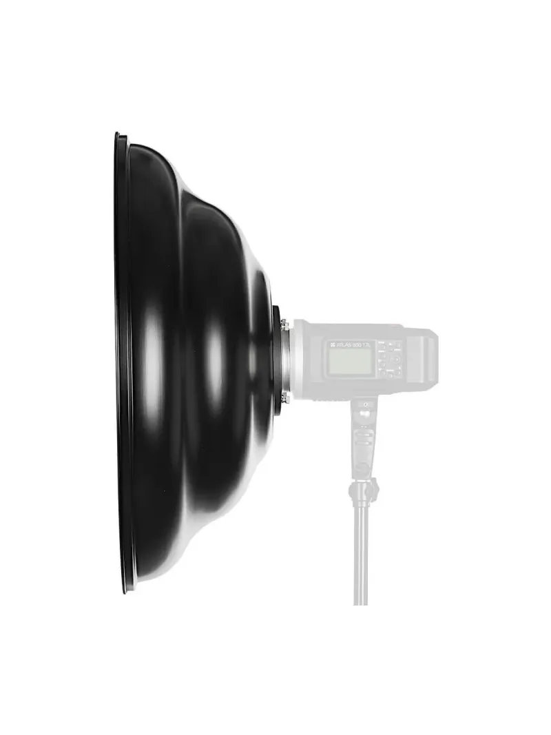 QUADRALITE Wave Beauty Dish 55cm Bianco (senza anello)