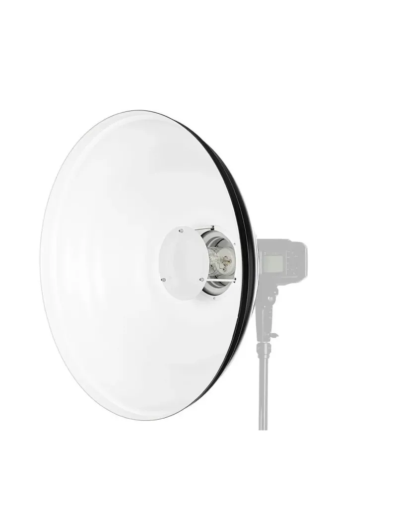 QUADRALITE Wave Beauty Dish 55cm Bianco (senza anello)