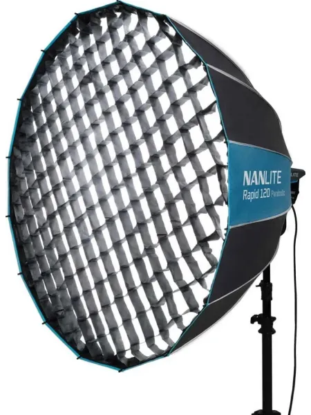 NANLITE Rapid 120 Softbox Parabolico a chiusura rapida Bowens