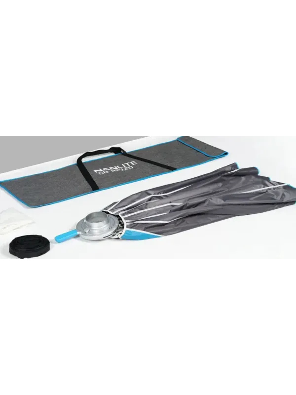 NANLITE Rapid 120 Softbox Parabolico a chiusura rapida Bowens