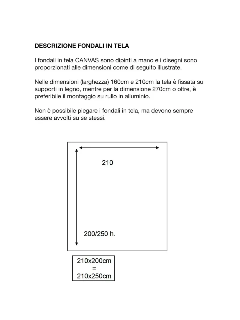 D'APONTE FONDALE STAMPA SUBLIMATICA SB 12-317-M (210X250hCM)