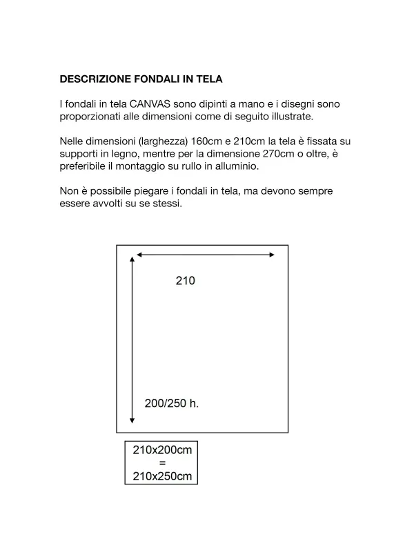 D'APONTE FONDALE STAMPA SUBLIMATICA SB 12-317-M (210X250hCM)