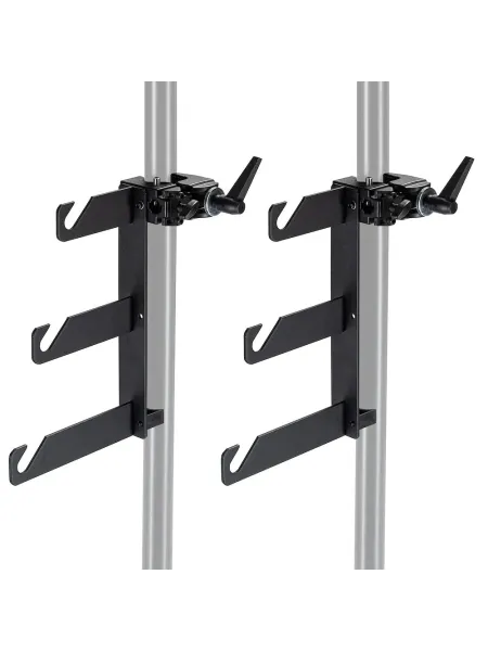 MANFROTTO Triple Hook for Clamp - Pair | D'Aponte | Supports and Backdrop Holder Systems