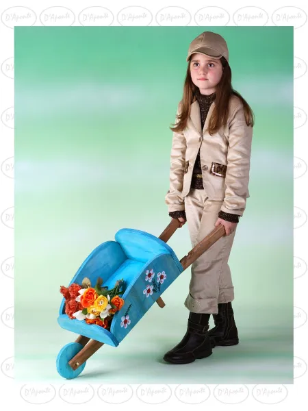 D'APONTE P134 WHEELBARROW FLOWERS | D'Aponte | Photo Props