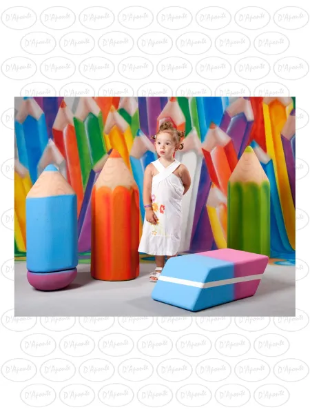 D'APONTE P204 PENCIL AND ERASER KIT | D'Aponte | Photo Props