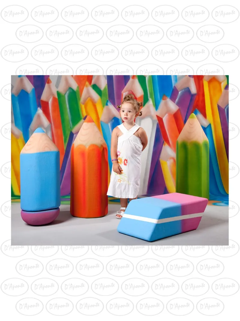 D'APONTE P204 PENCIL AND ERASER KIT | D'Aponte | Photo Props