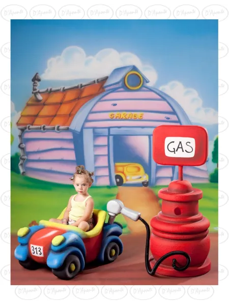 D'APONTE P262 TOY CAR | D'Aponte | Photo Props