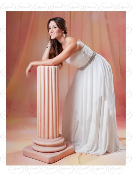 D'APONTE P279 RIBBED COLUMN OF 90CM | D'Aponte | Photo Props