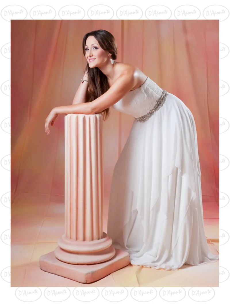 D'APONTE P279 RIBBED COLUMN OF 90CM | D'Aponte | Photo Props