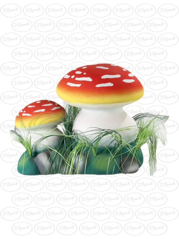 D'APONTE P440 MUSHROOMS WITH GRASS | D'Aponte | Photo Props