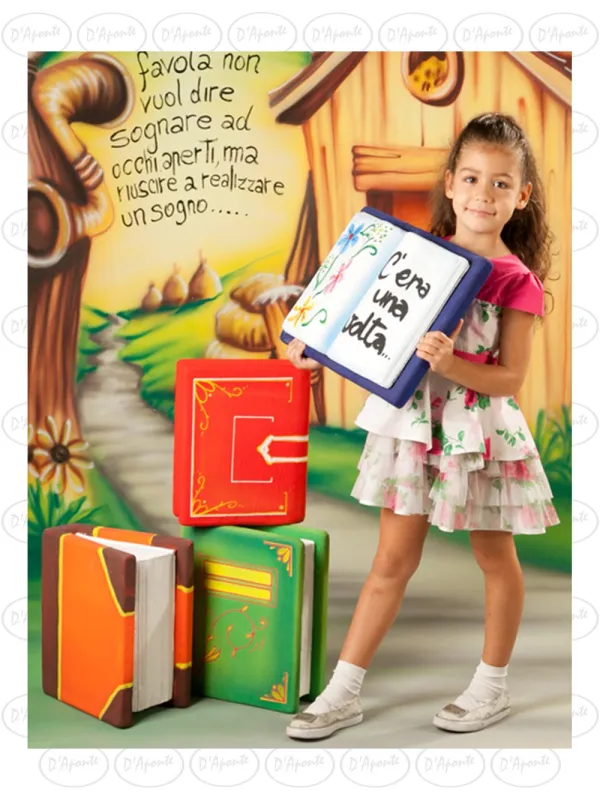 D'APONTE P443 KIT 4 LIBRI FIABE