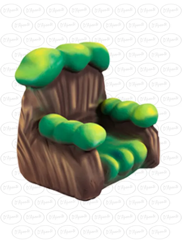 D'APONTE P468 FOREST ARMCHAIR | D'Aponte | Photo Props