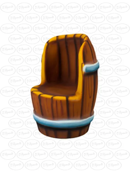 D'APONTE P469 BARREL CHAIR | D'Aponte | Photo Props