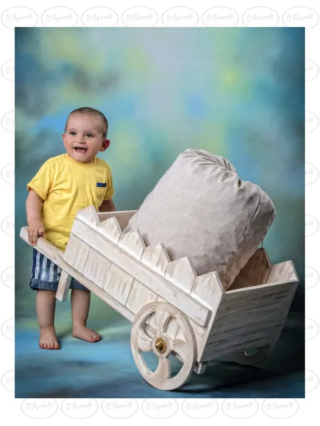 D'APONTE P470 WHITE BARROW | D'Aponte | Photo Props