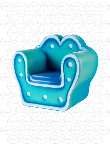 D'APONTE P473 BLUE ARMCHAIR | D'Aponte | Photo Props 2