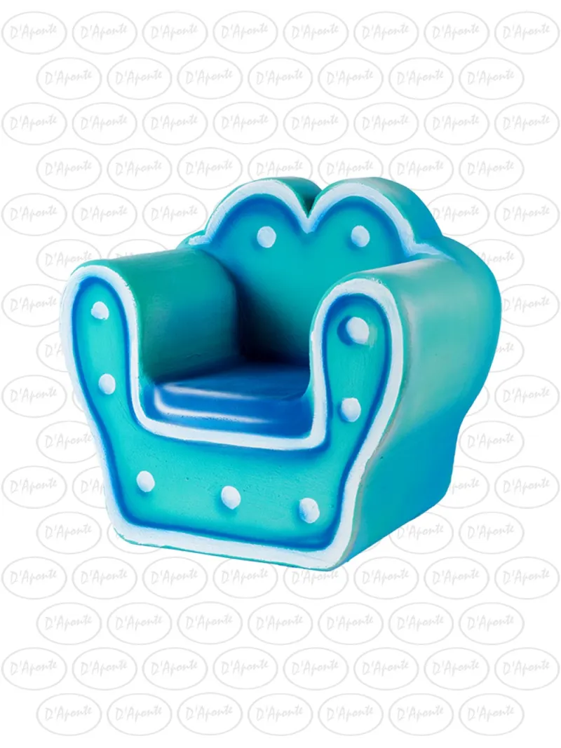 D'APONTE P473 BLUE ARMCHAIR | D'Aponte | Photo Props