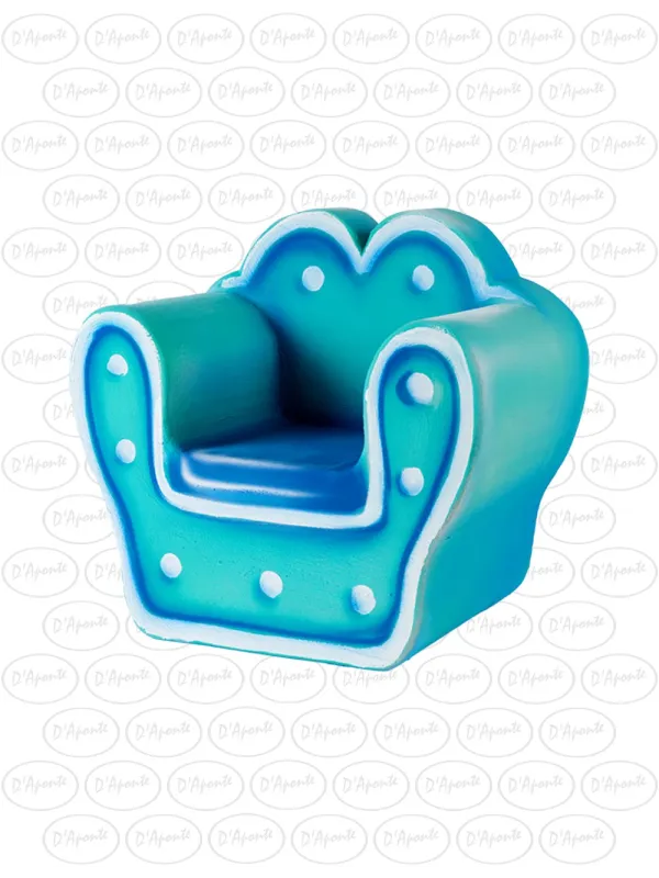 D'APONTE P473 BLUE ARMCHAIR | D'Aponte | Photo Props