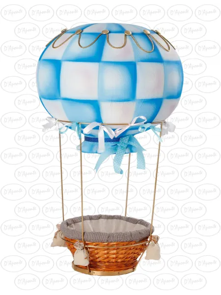D'APONTE P478 BLUE/WHITE HOT AIR BALLOON | D'Aponte | Photo Props 2