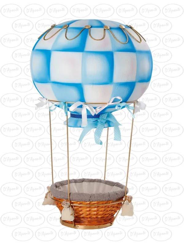 D'APONTE P478 BLUE/WHITE HOT AIR BALLOON | D'Aponte | Photo Props