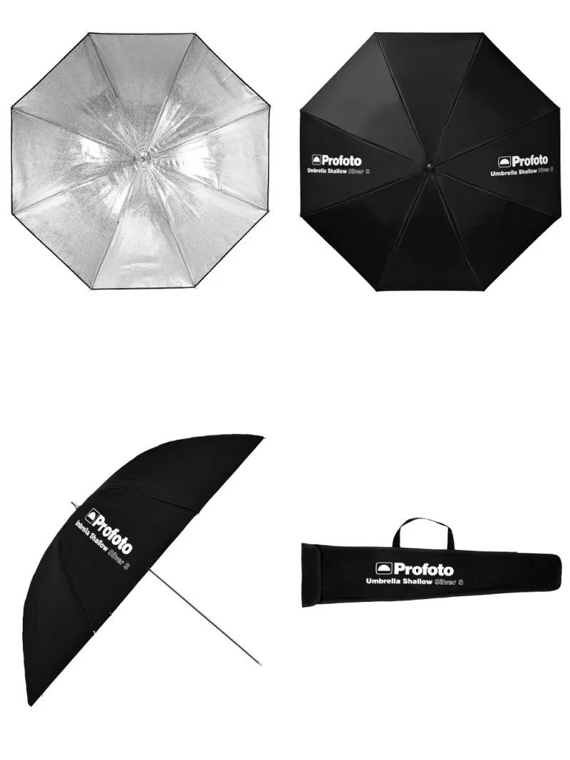 PROFOTO Umbrella Shallow Silver S Ø 85cm