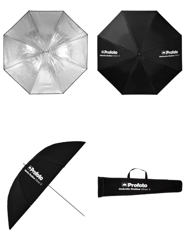 PROFOTO Umbrella Shallow Silver S Ø 85cm