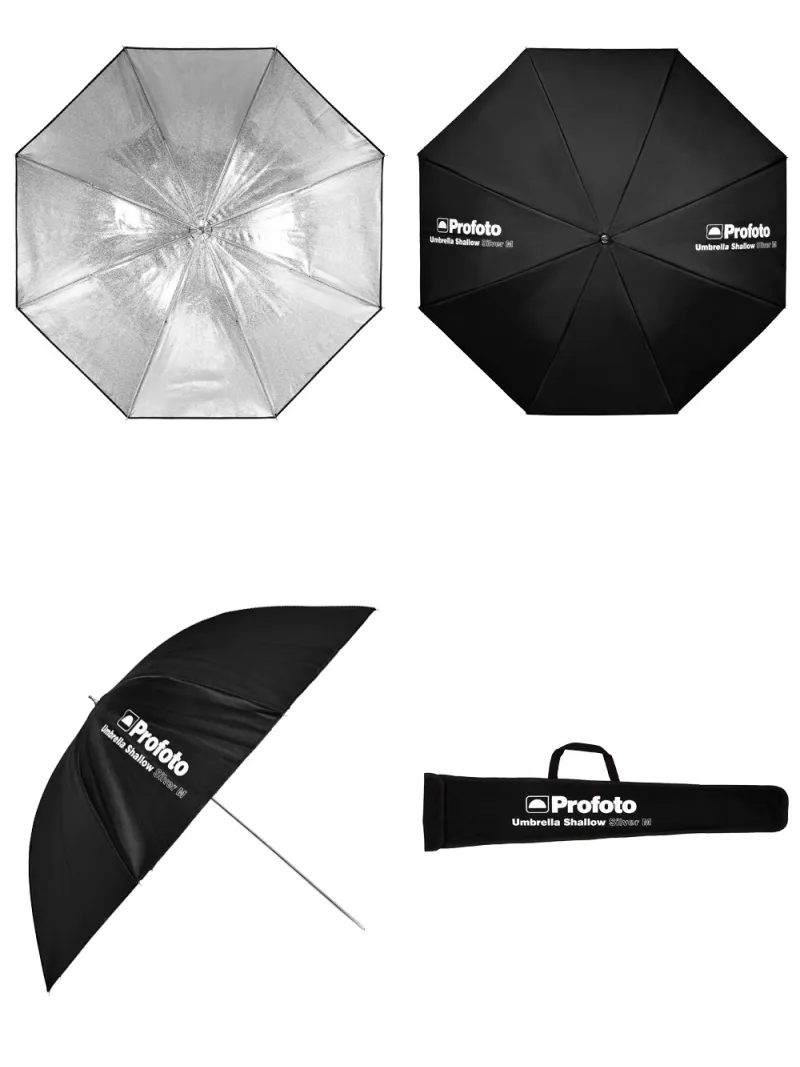 PROFOTO Umbrella Shallow Silver M Ø 105cm