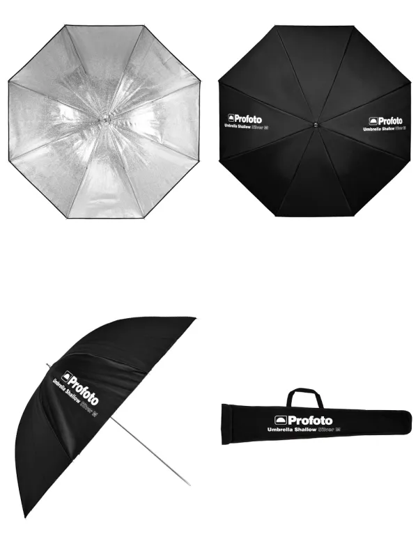 PROFOTO Umbrella Shallow Silver M Ø 105cm