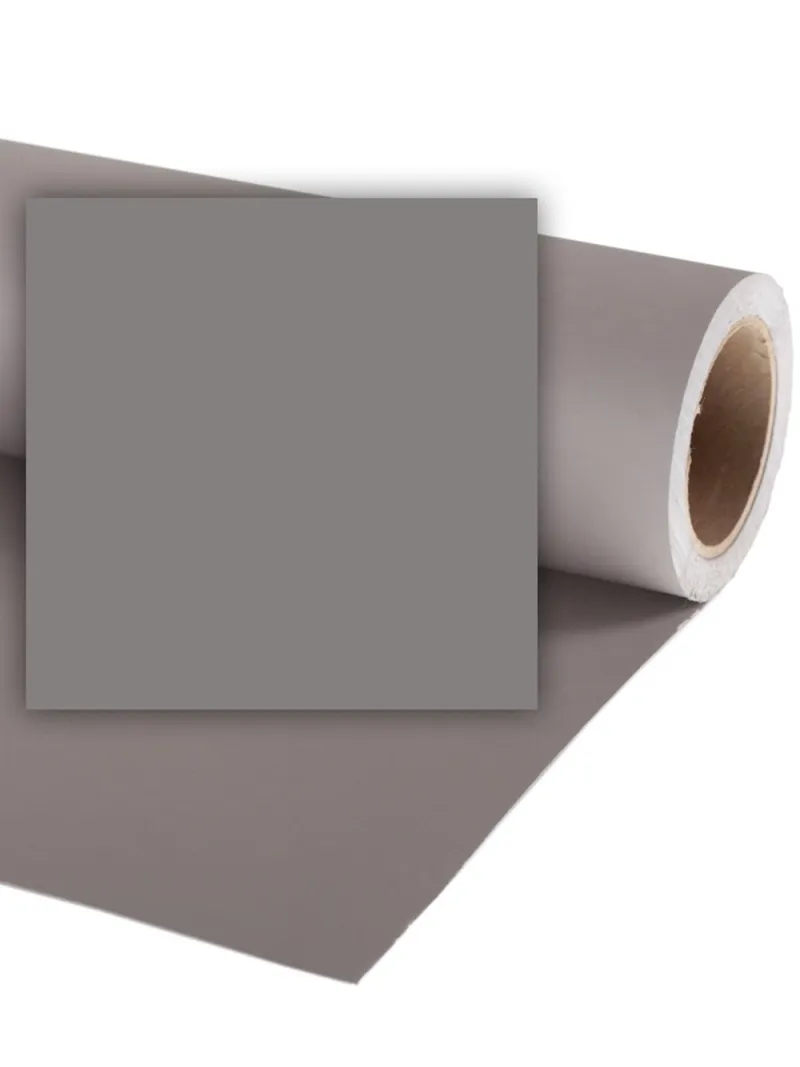COLORAMA Paper Backdrop 2,72x11m Smoke Grey | D'Aponte | Fondali in Carta COLORAMA 2,72x11m