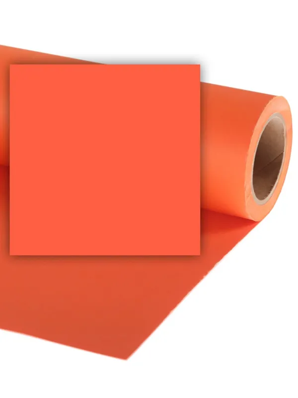 COLORAMA Paper Backdrop 2,72X11m MANDARIN | D'Aponte | Fondali in Carta COLORAMA 2,72x11m